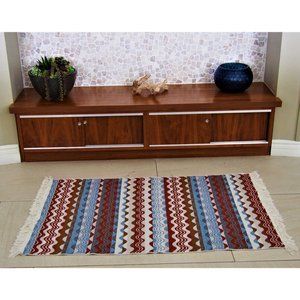 2 Reversible Turkish Accent Rugs - 48" x 32"